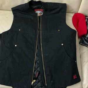 Tough Duck Men's Black Quilted Vest